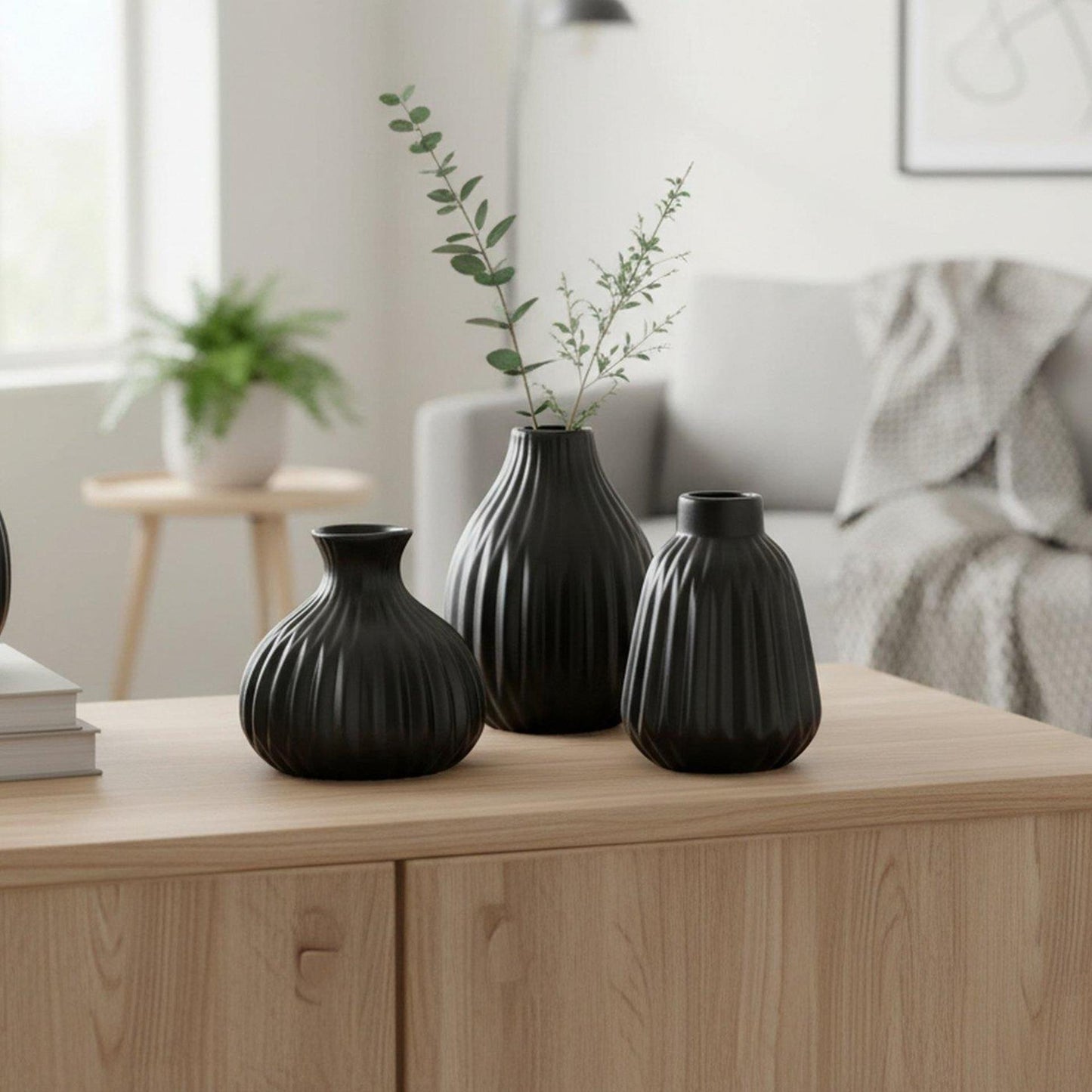 Boltze vaso domestico esko h12cm nero