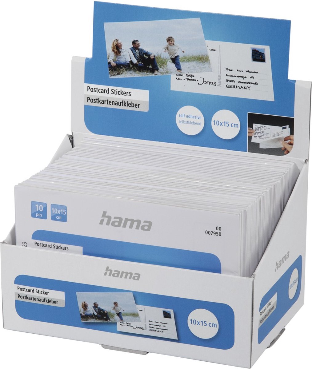 Hama 1x10 postal pegatinas 10x15 7950