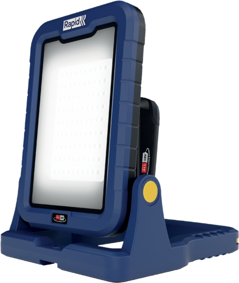 Rapid bwl2400 - werklamp bouwlamp - 18v - 2400l - 15w - op accu