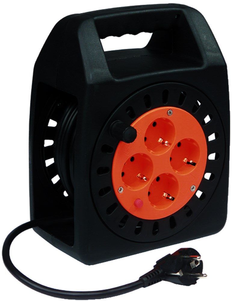 Carrete cable Qwattpro 15mtr 3x1.5 cable vinilo homemaster