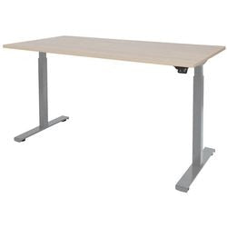 Scrivania sit-stand Schavenburg Dextro Basic Base a T Lindberg Rovere
