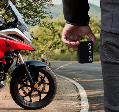 Bomba de batería eléctrica cycplus as2 cubo max negro