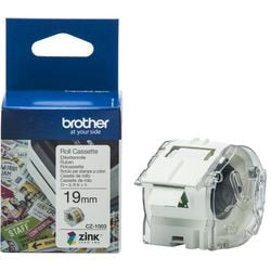Nastro per etichette brother cz1003 formato speciale bianco