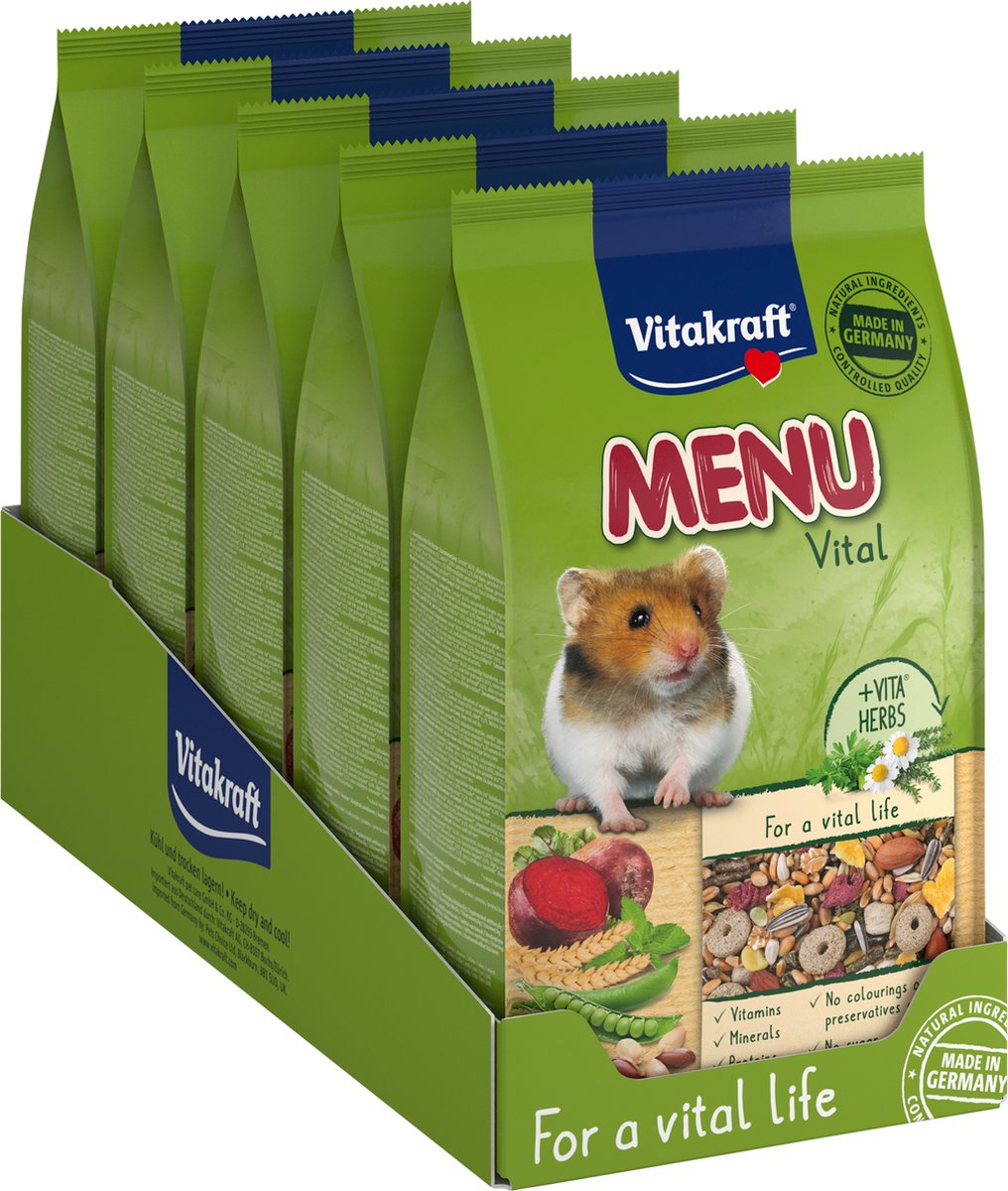 Vitakraft menú vital comida para hámster - 5x1 kg