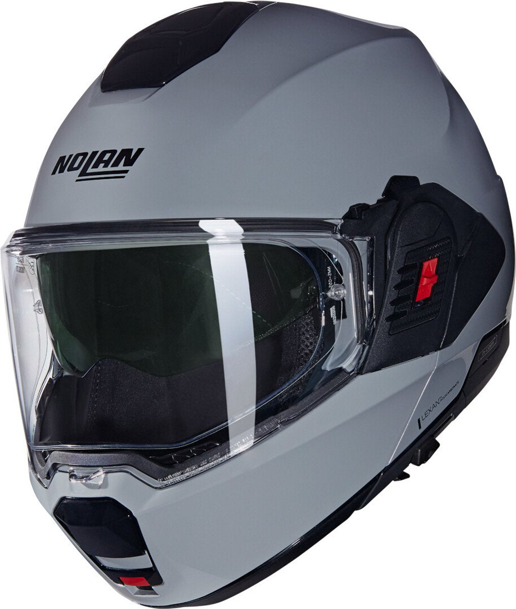 Nolan n120-1 classico 303 grijs glossy systeemhelm - maat xxl - helm