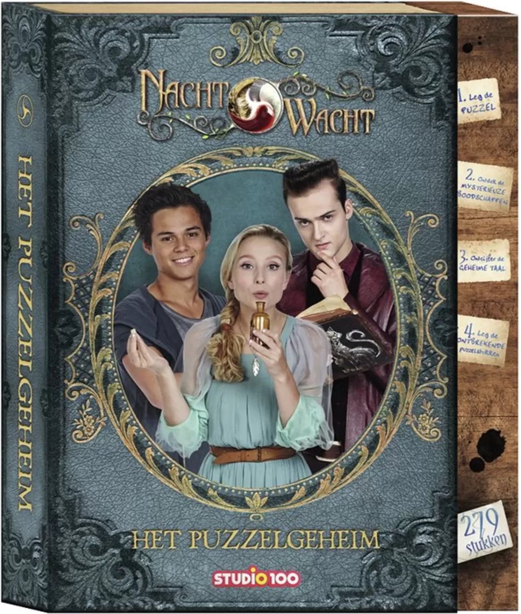 Puzzle della guardia notturna - puzzle da detective - 279 pezzi