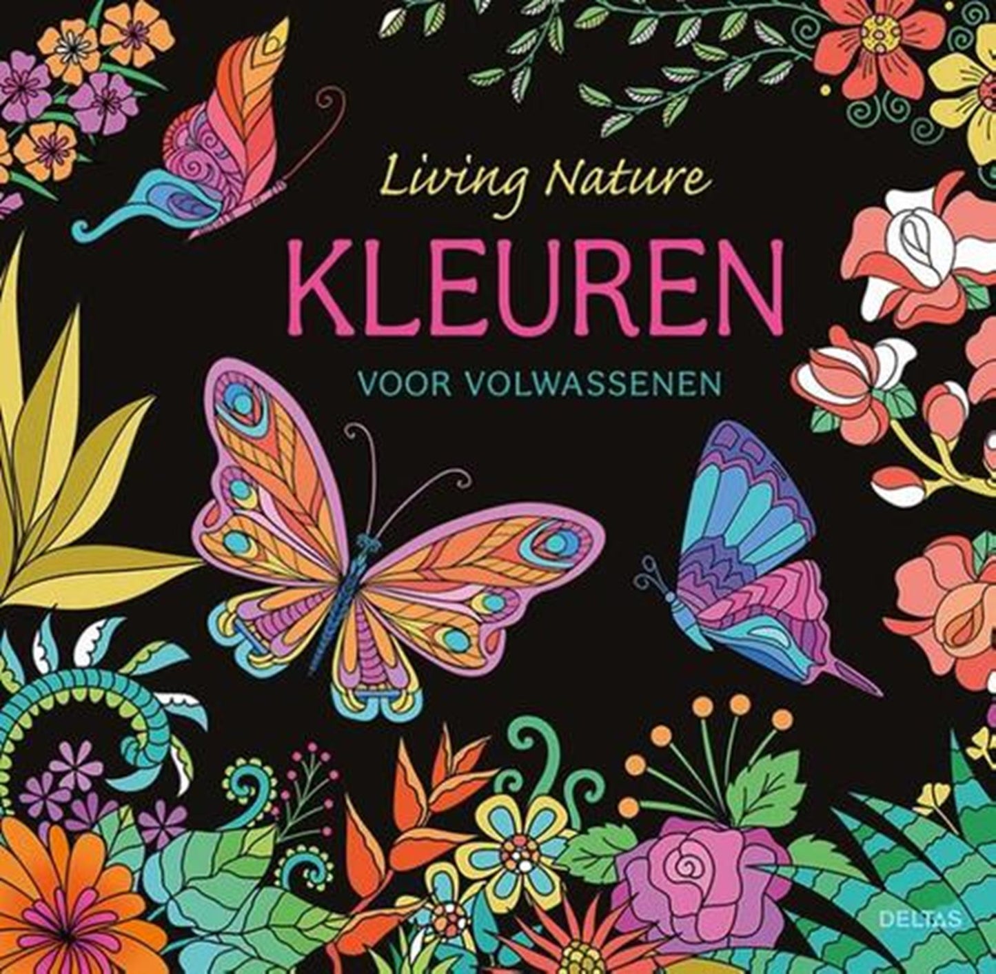 Deltas living nature - kleuren voor volwassenen