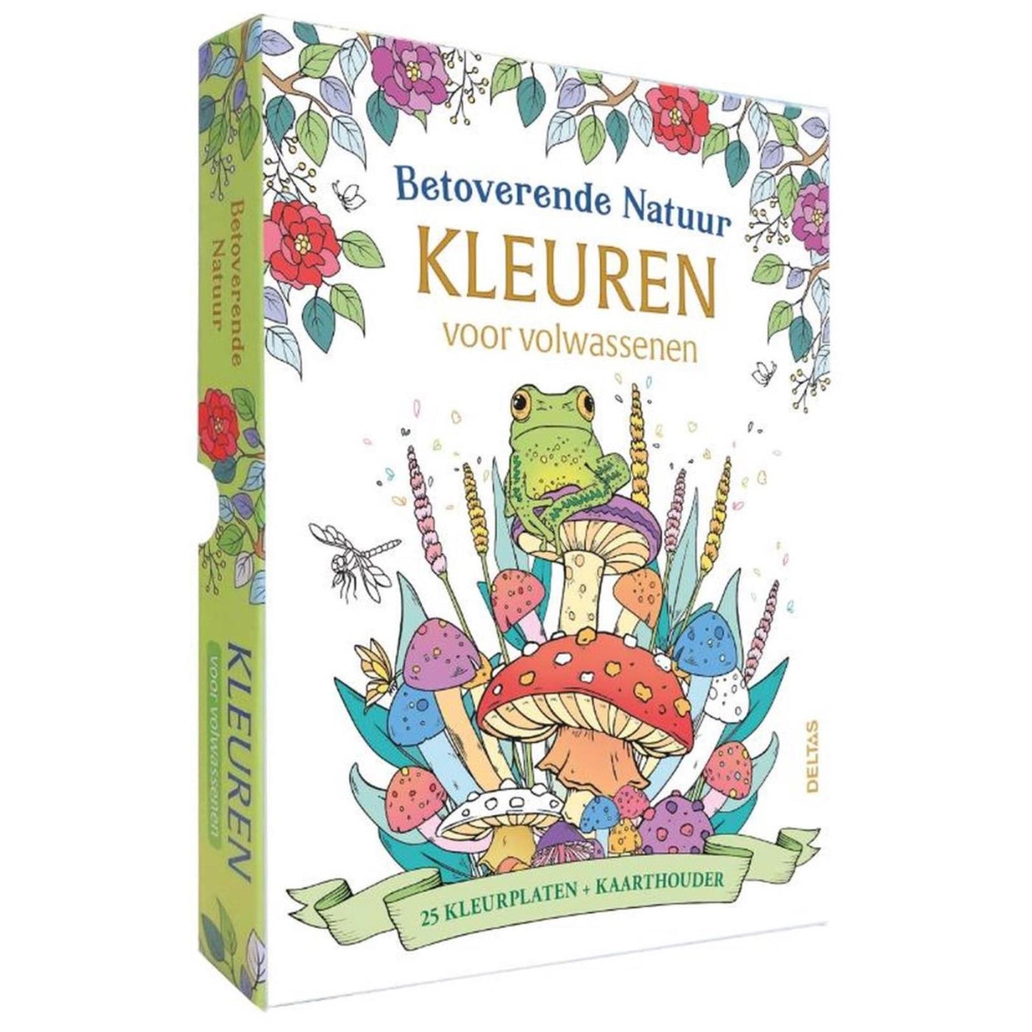 Libro da colorare Delta per adulti - natura
