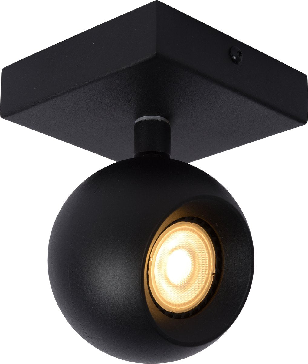 Lucide favori - faretto da soffitto (lampada da soffitto) - 1xgu10 - nero
