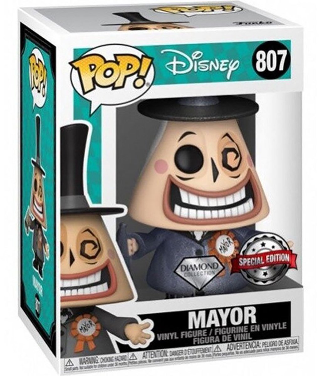 Funkopop! nbx - pop n° 807 - esclusivo mayor Diamond glitter - raro a volta
