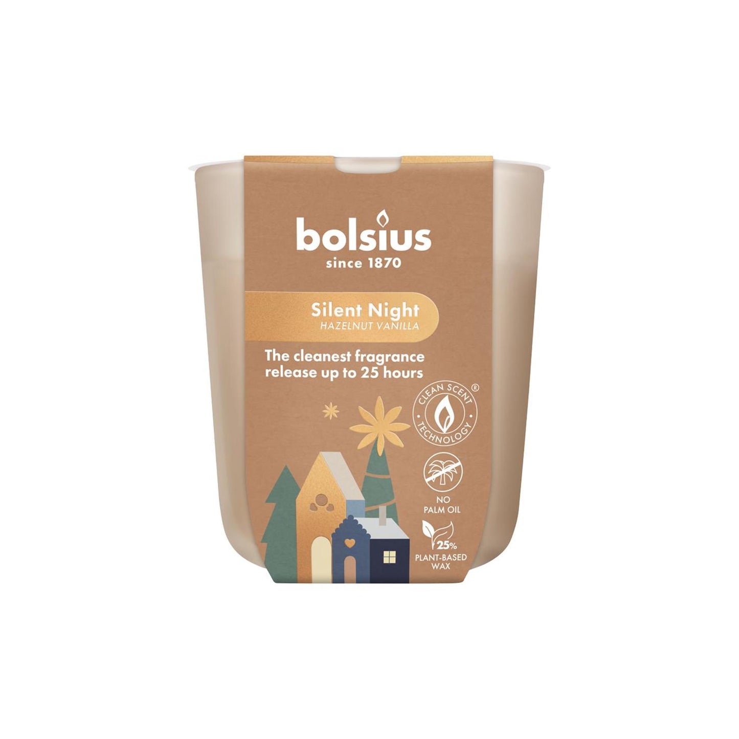 Bolsius vaso perfumado noche silenciosa 80 73