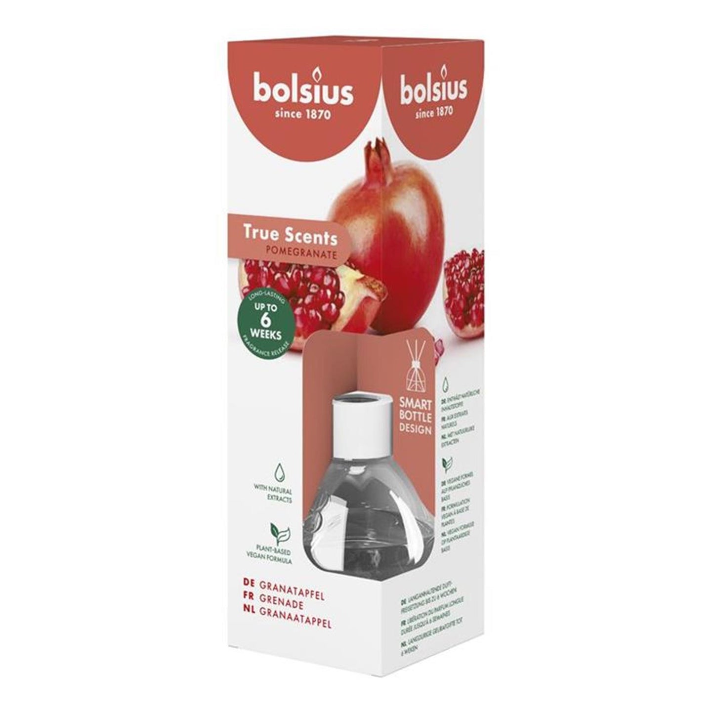 Il profumo di Bolsius si attacca 60 ml di melograno