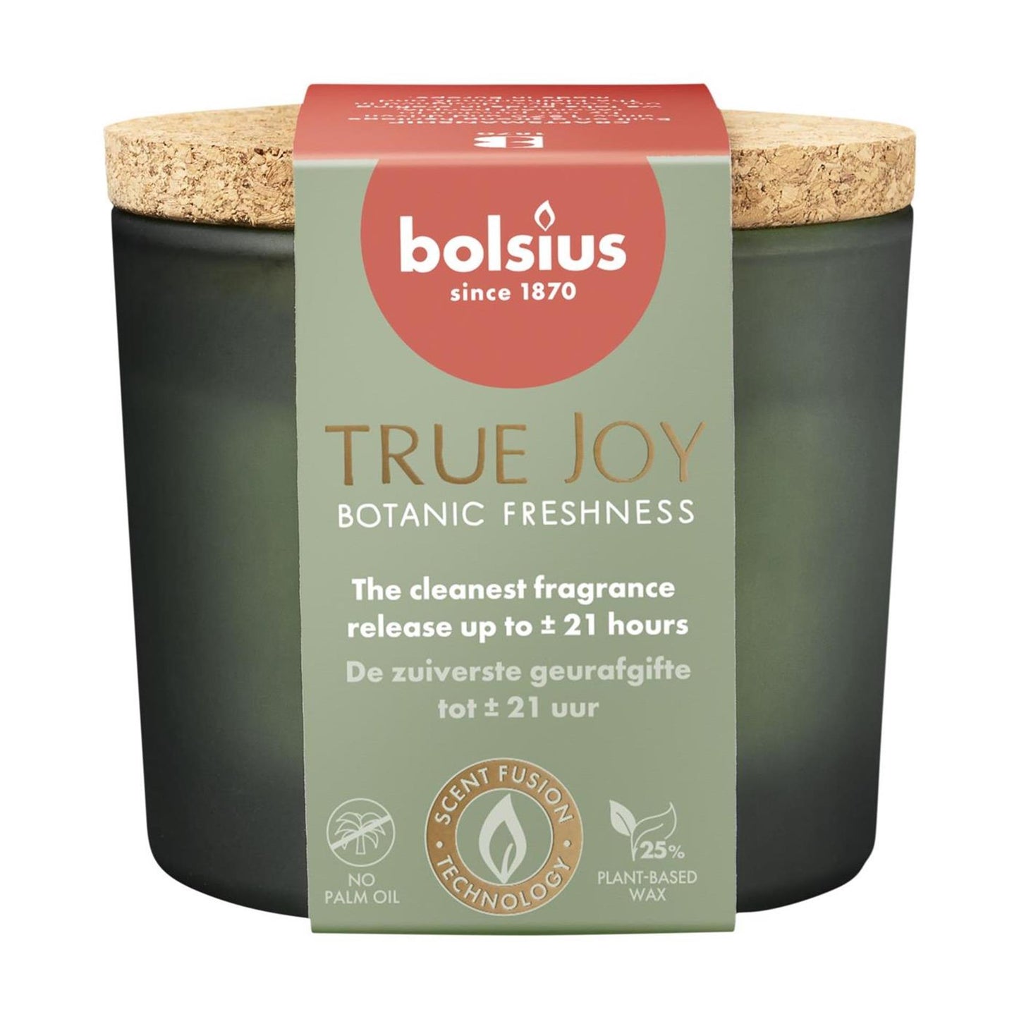 Fragancia de vidrio con corcho 66 83 True Joy Botanic Freshness