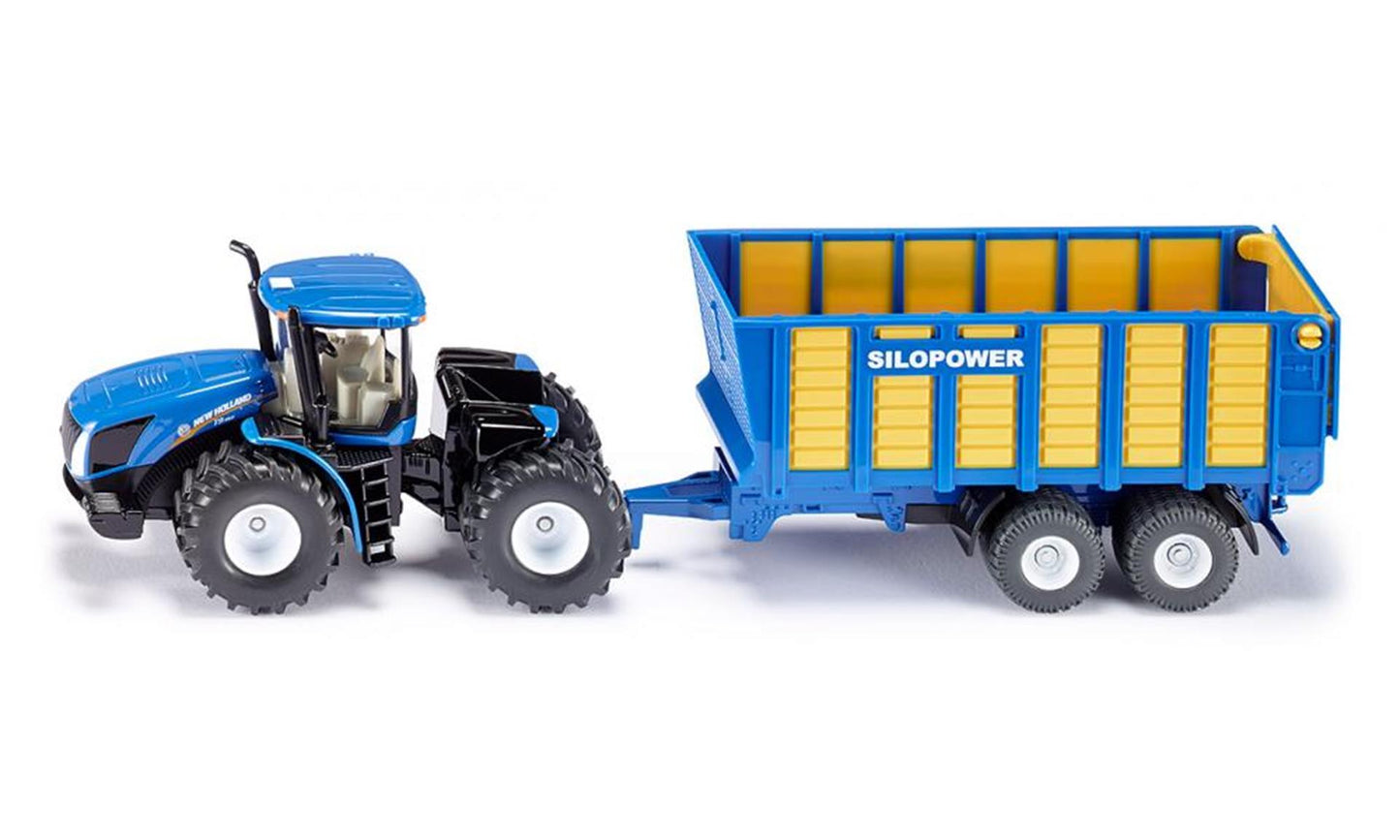 Siku 1947 new holland knikarm traktor met tankwagen