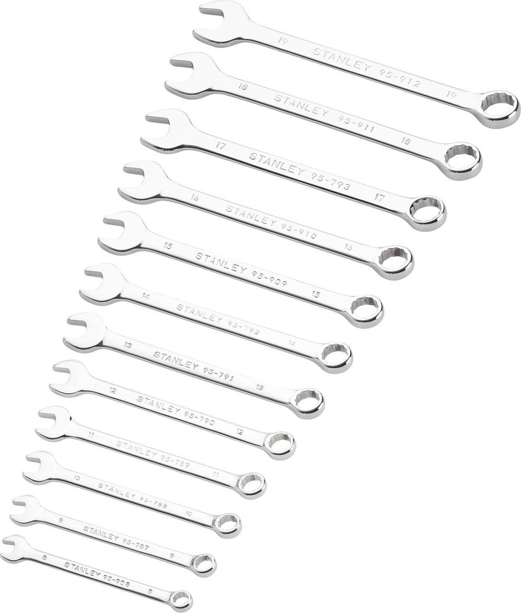 Set chiavi combinate Stanley 12 pezzi - stmt82843-0