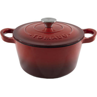 Padella pomodoro ghisa rossa 24 cm