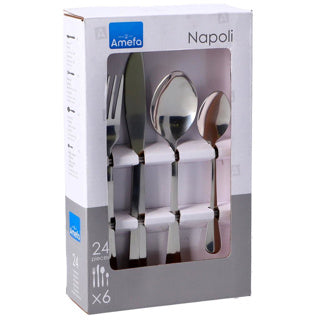 Amefa Posate Set Napoli 24 -Quattro