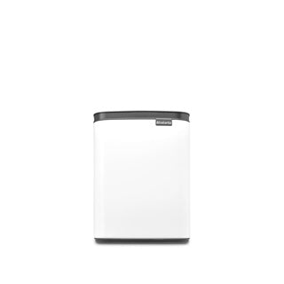 Brabantia Bo Waste Bocket, 7L - Bianco