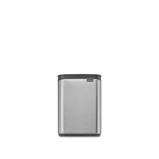 Brabantia Bo Waste Bocket, 4L - Matt Steel Impront proposta