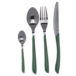 AMEFA CUALLERY SET Eclat de 24 piezas Verdes