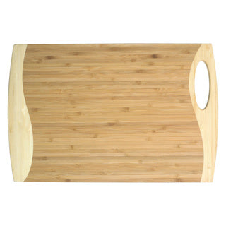 Tabla de cortar de bambú wave 38x25x2 cm