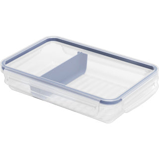 Contenitore per alimenti freschi 1,5 l più clic lock blu | 2 pezzi
