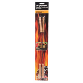 Spiedino per barbecue senza marca 4 parti 38 cm | 4 pezzi