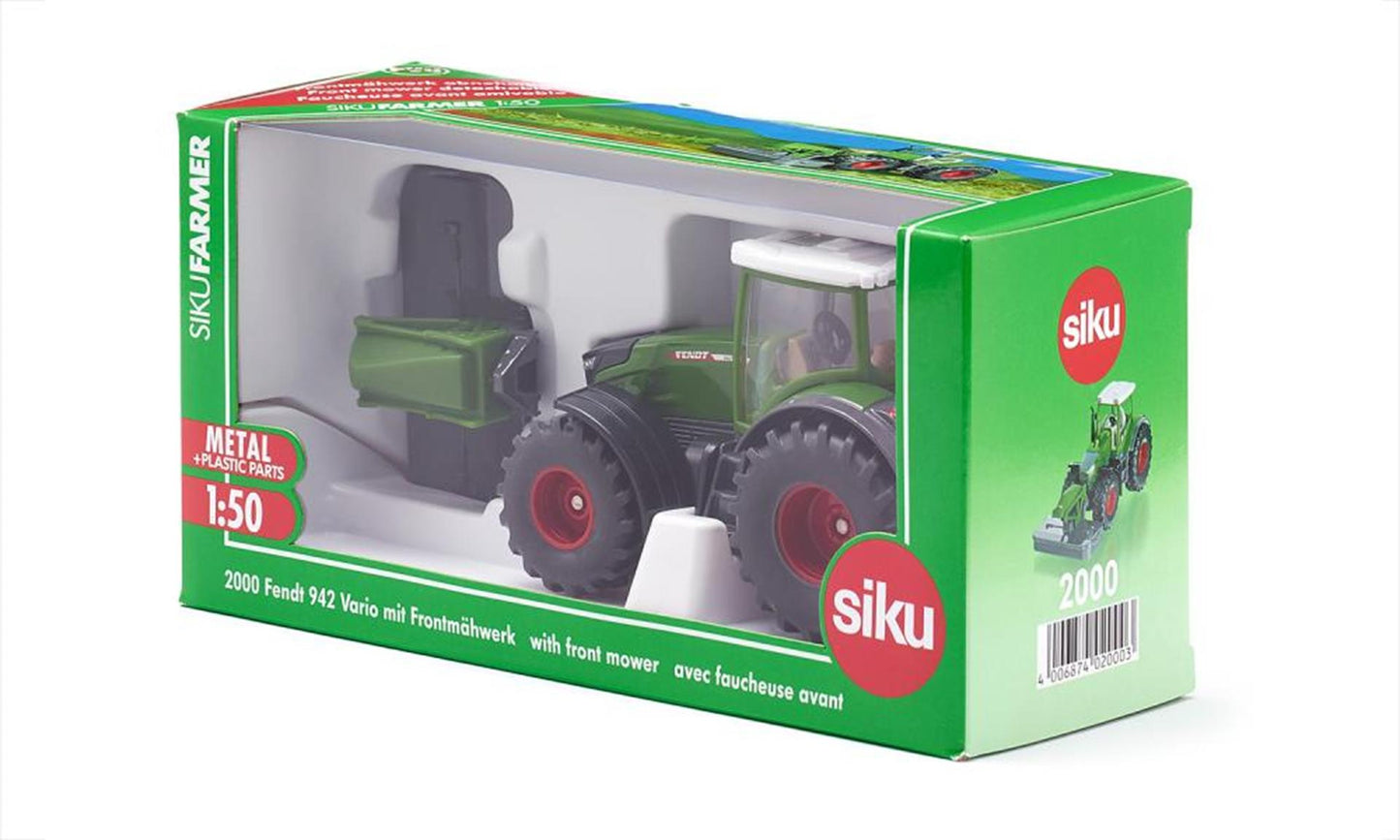 Siku Farmer Fendt 942 Vario con cortacésped delantero