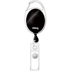 Meccanismo avvolgitore per badge office depot 80 cm clip in metallo 10 pezzi