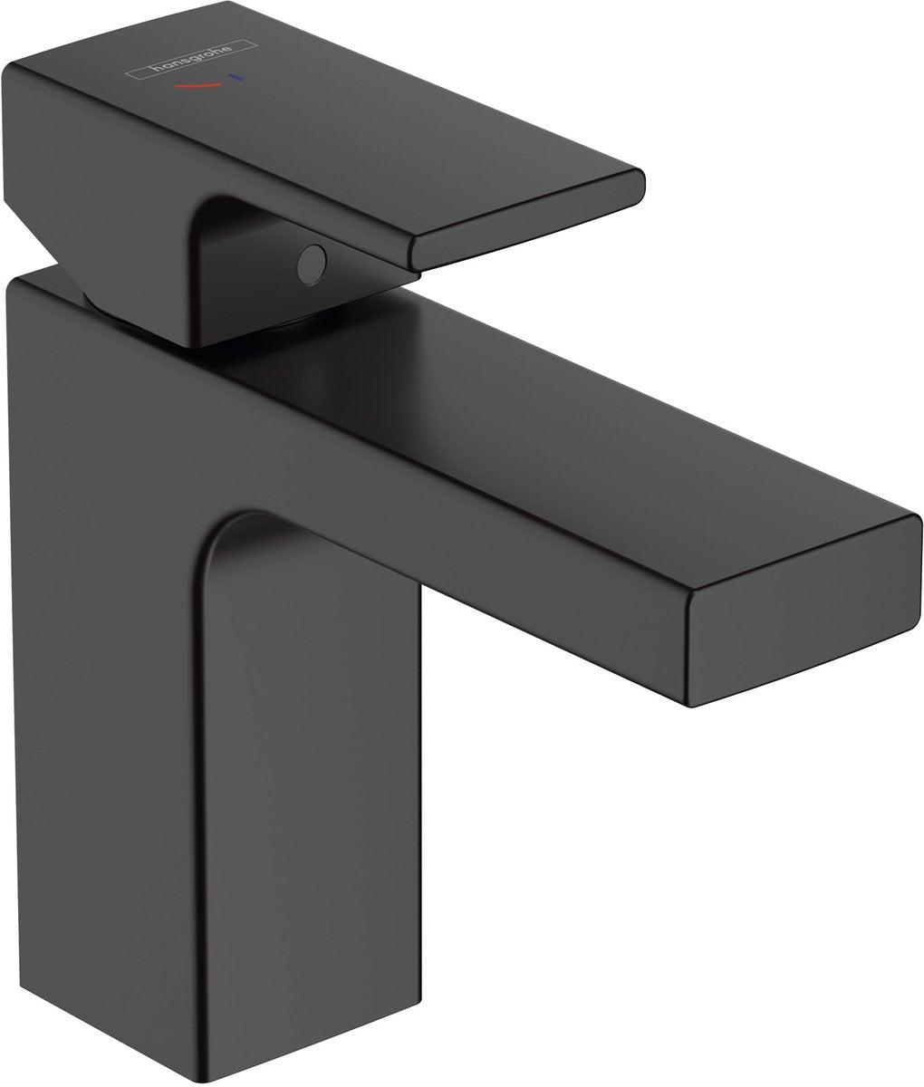 Hansgrohe Paint Shape - Miscelatore per lavabo - funzionamento monocomando - con piletta - misura 100 mm - nero opaco
