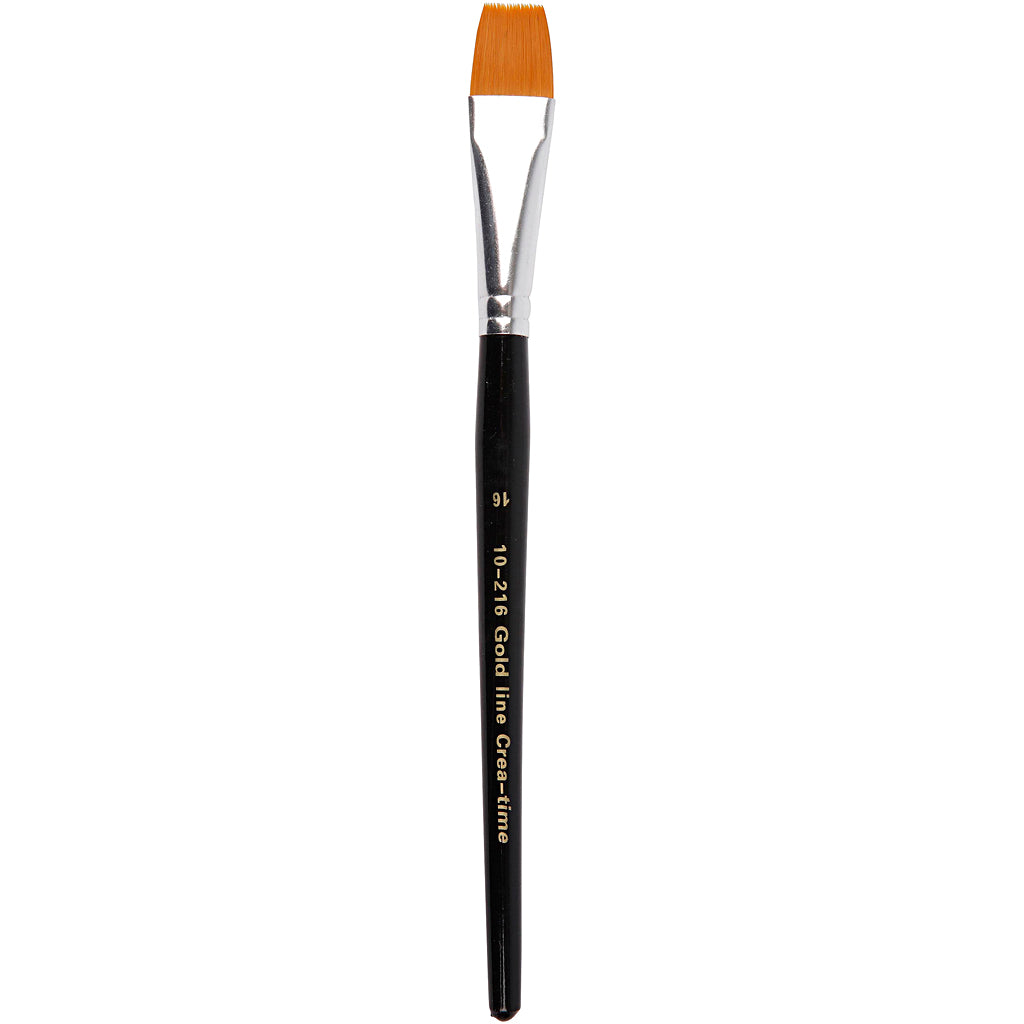 Pennelli Creativ Company linea oro, misura 16, l: 19 cm, l: 17 mm, 6 pezzi 1 scatola