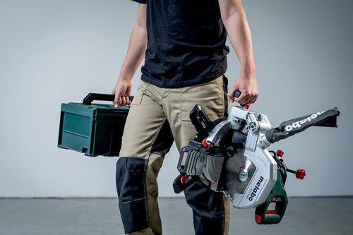 Set sega trasversale Metabo ks 216 m | ultimo modello | + lama per sega extra - 610216900
