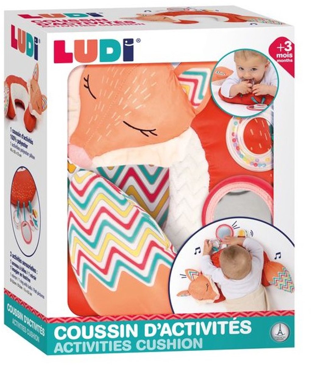 Ludi - cojín de actividad - cojín de actividad