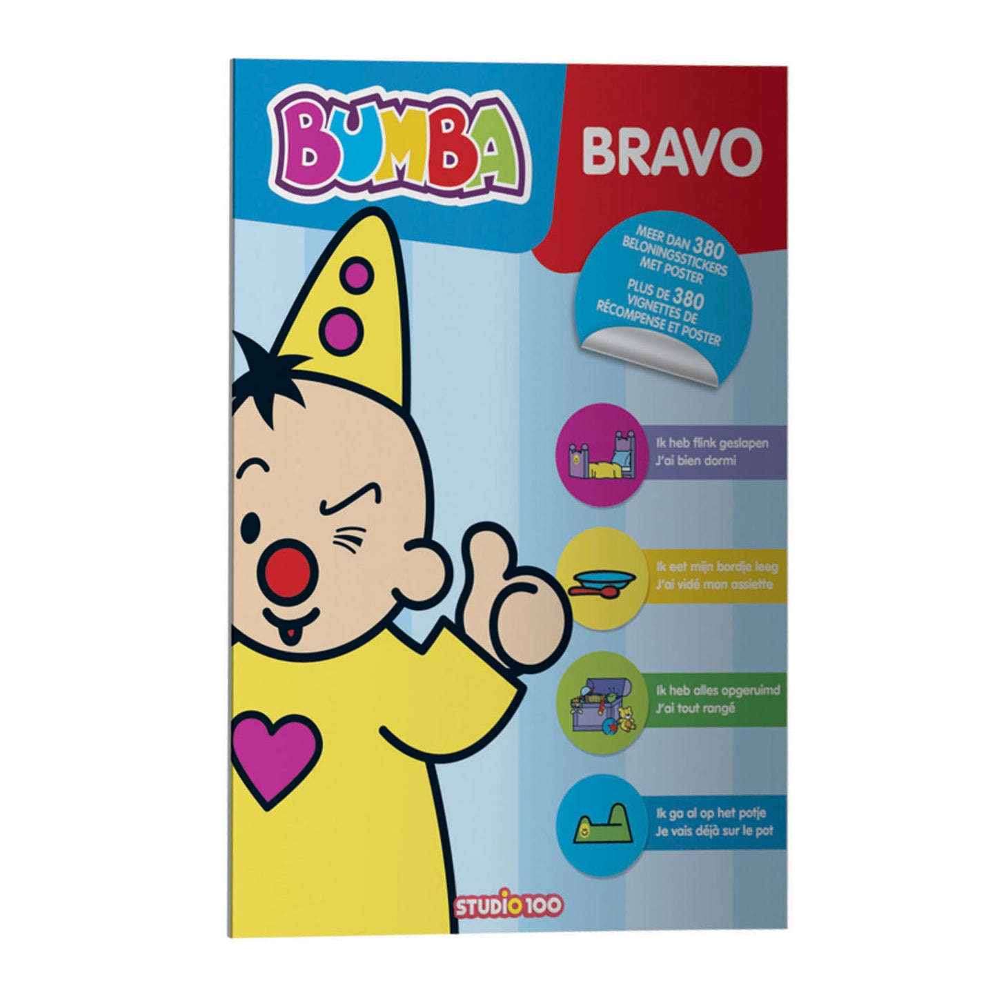 Adesivi di ricompensa Bumba con poster