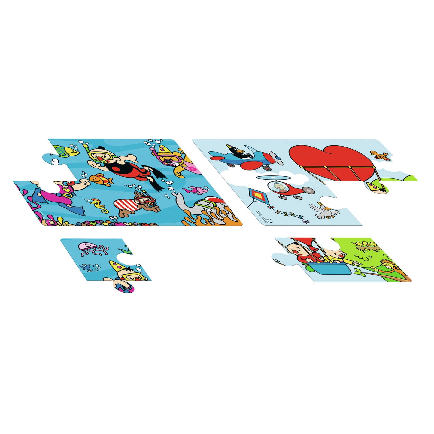 Studio 100 gambe fighe 2 in 1 10 pezzi