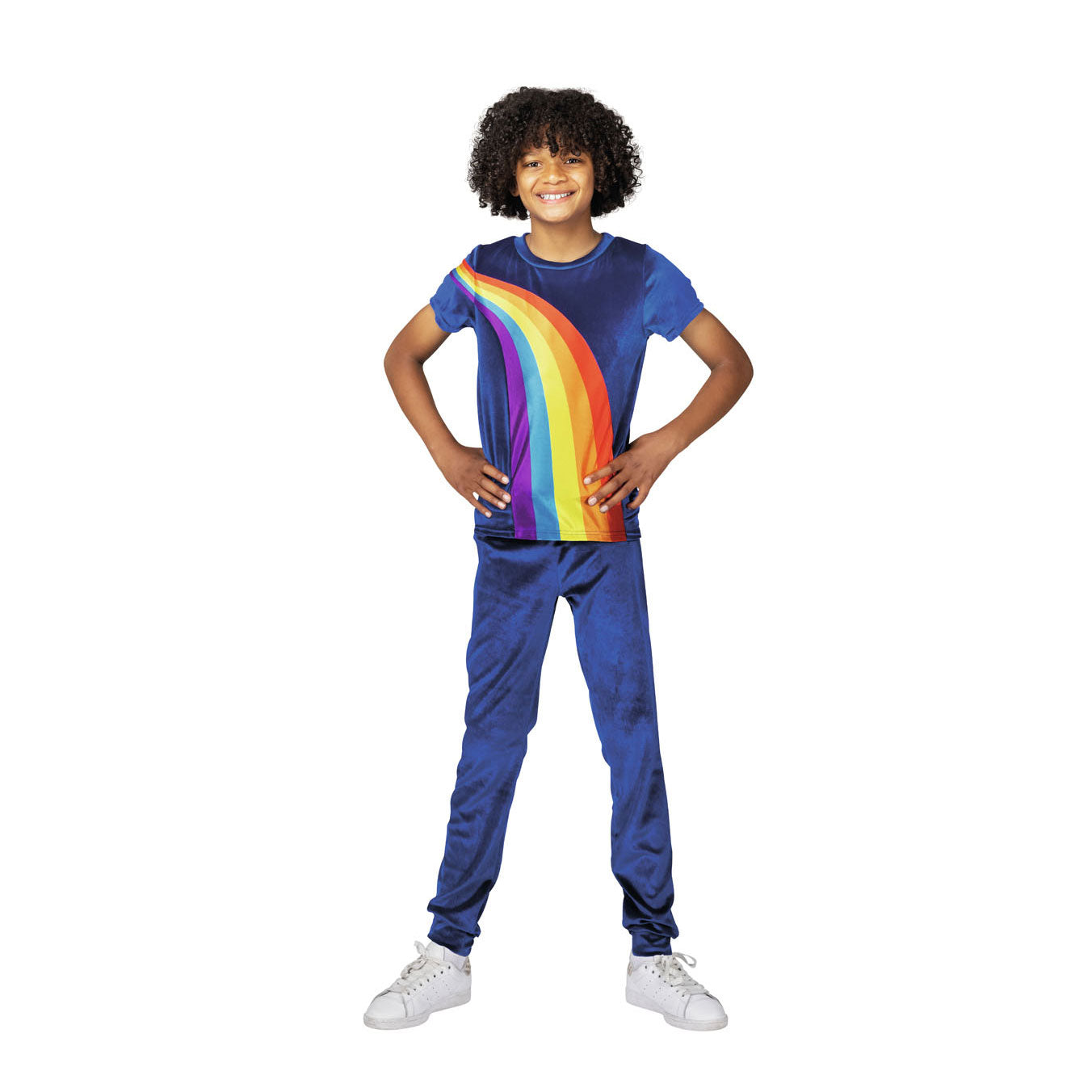 Studio 100 Traje de vestir Rainbow Polyester Blue Mt 134
