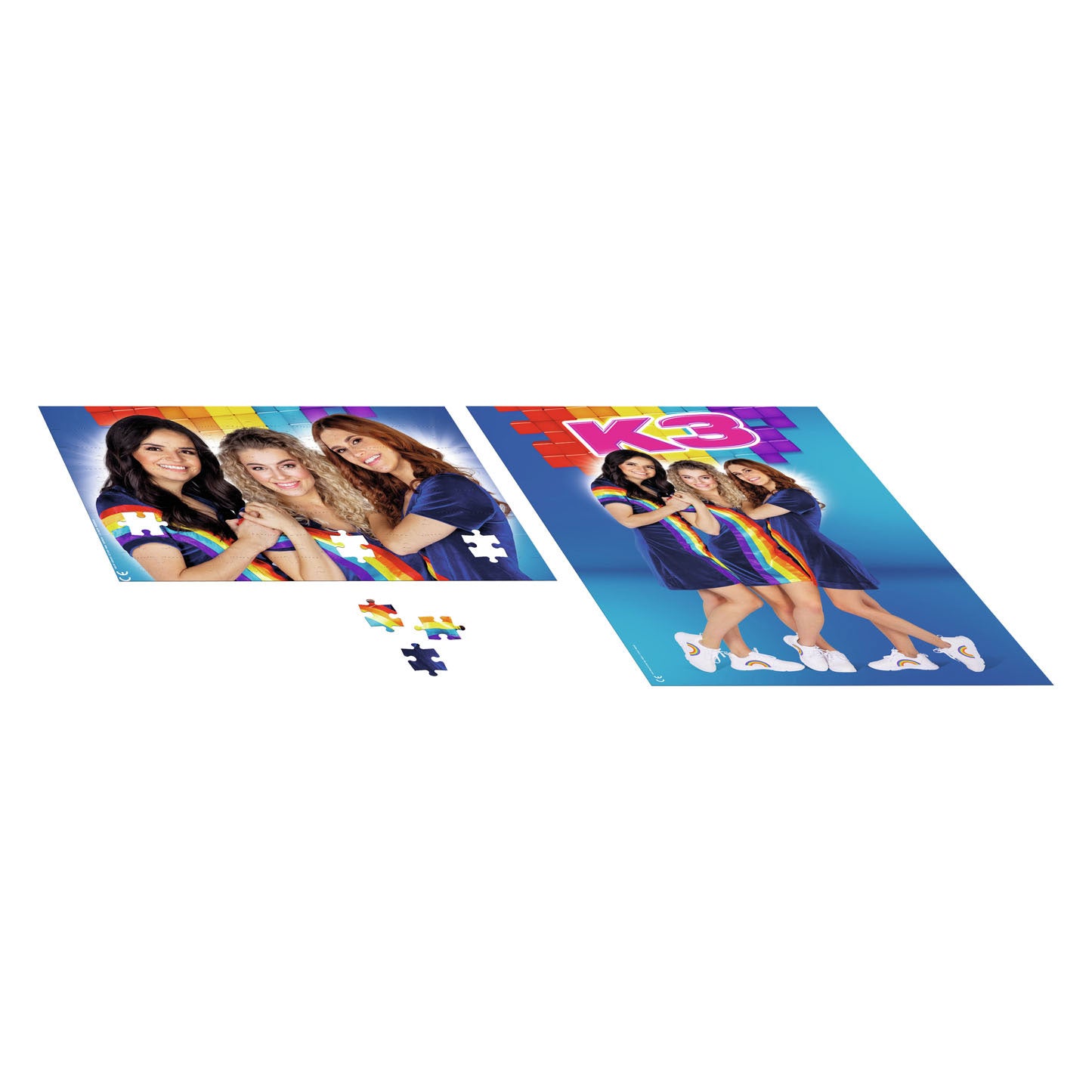 K3 Puzzle con póster, 104º.