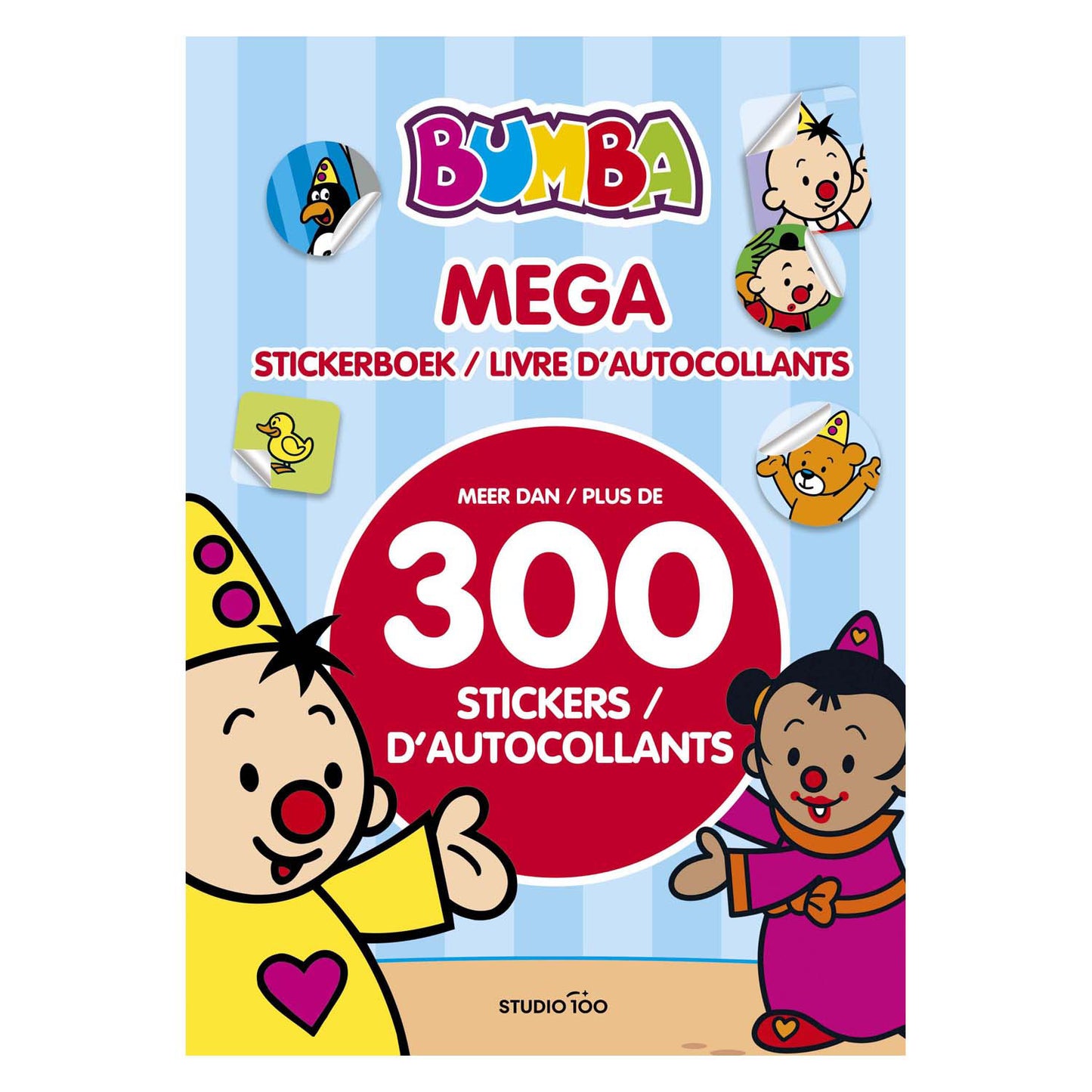 Mega libro de pegatinas Studio 100 Bumba