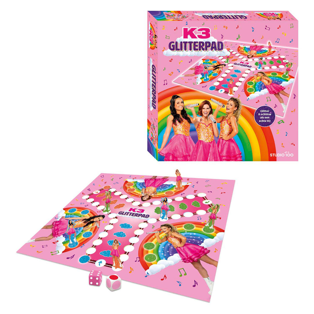Studio 100 K3 Board Game - GLITTERPAD