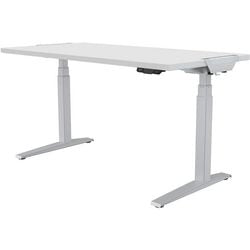Tavolino da scrivania sit-stand levado bianco