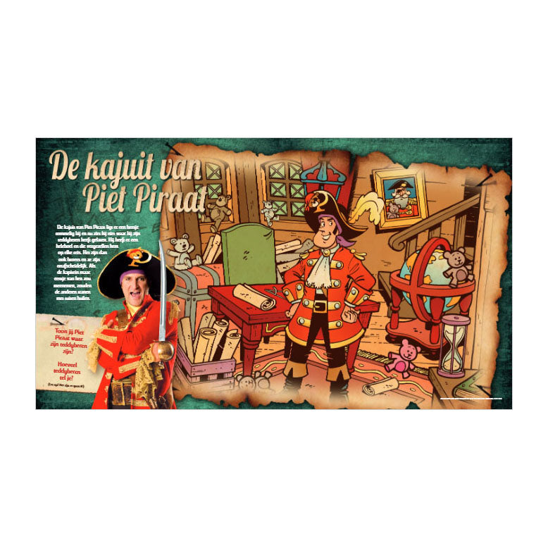 Studio 100 Piet Pirate Search Book: il grande look e il libro di ricerca