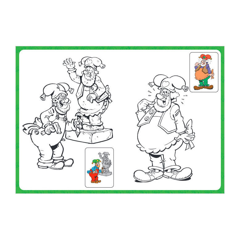 Libro para colorear Studio 100 plop