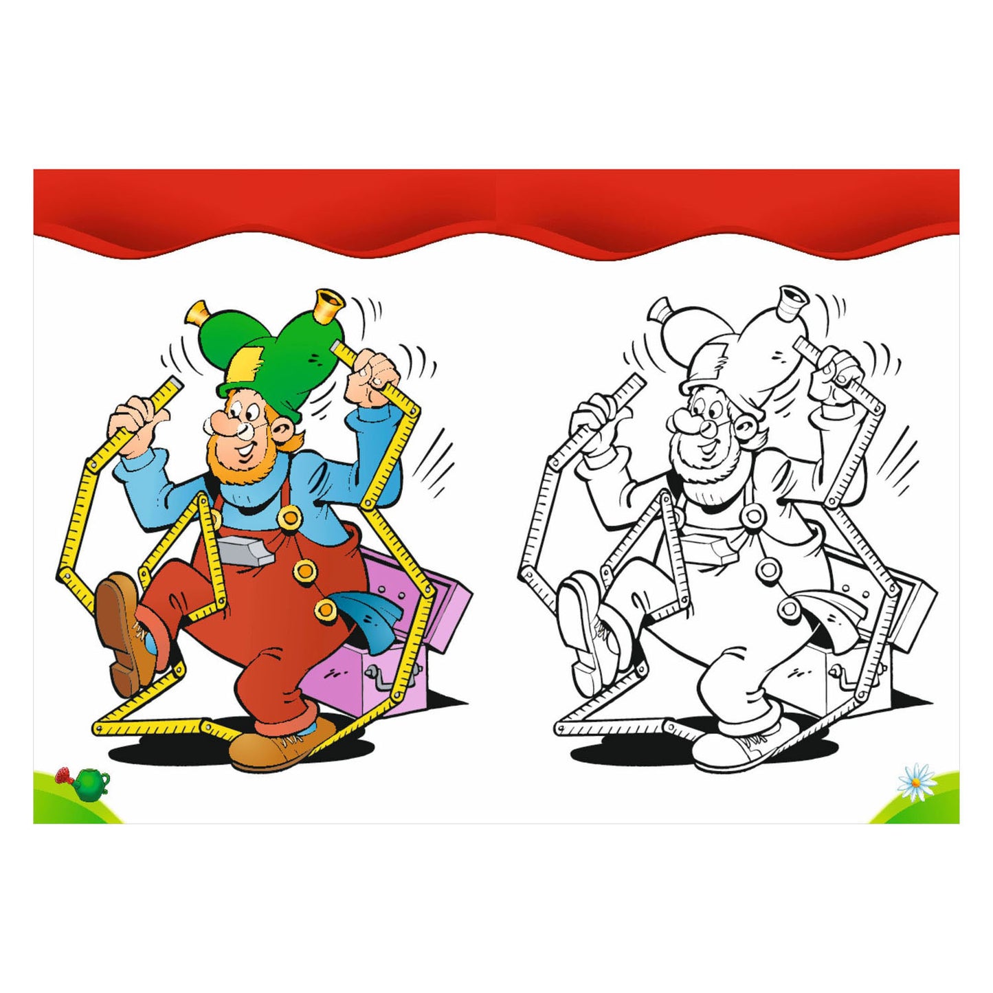 Libro para colorear Studio 100 plop - ¡fiesta!