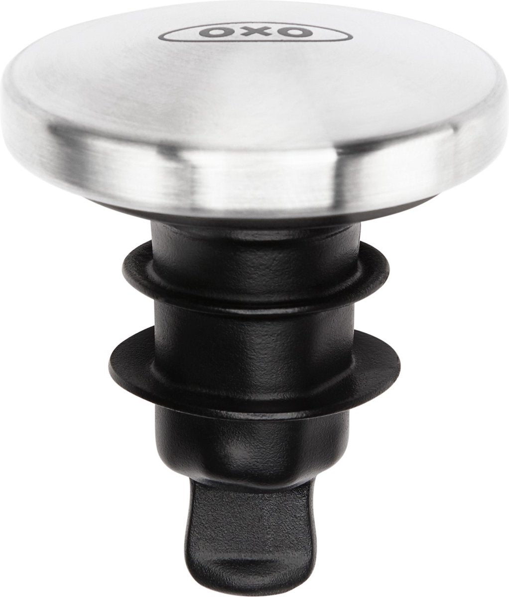 Oxo - tappo per bottiglia di vino - gambo - set da 2 pezzi