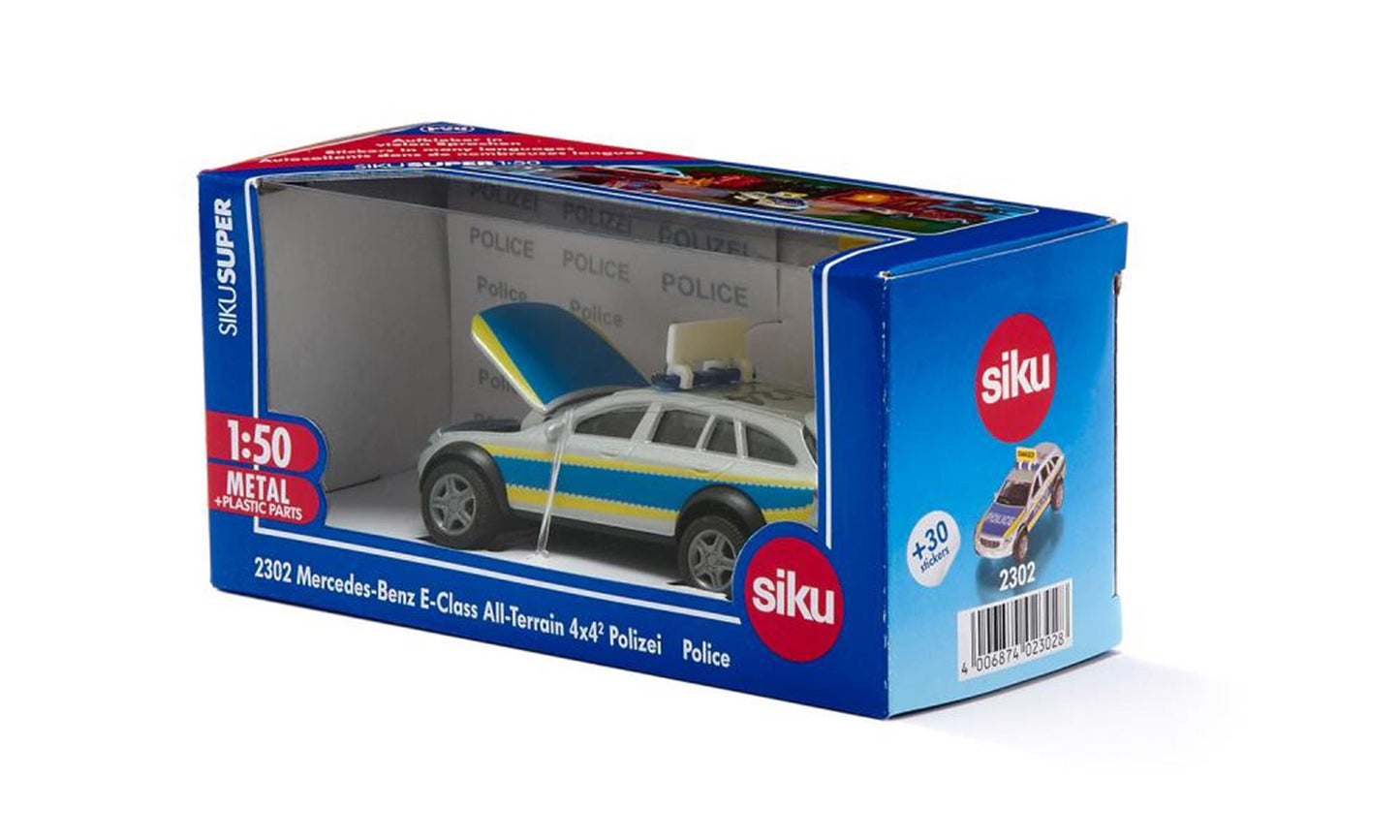 Siku mercedes clase e 4x4 policía