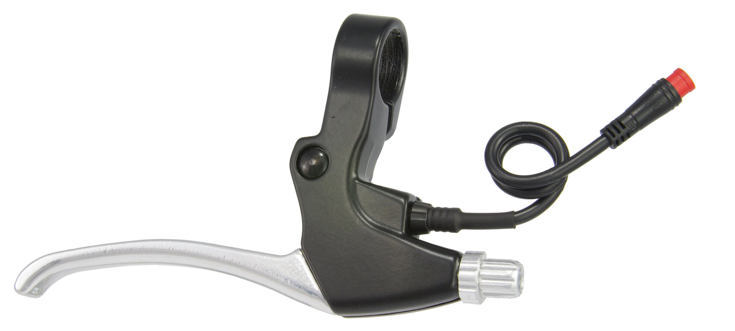 Saccon Remphelle Set per e-bike con interruzione di interruzione del freno magnetico. argento nero