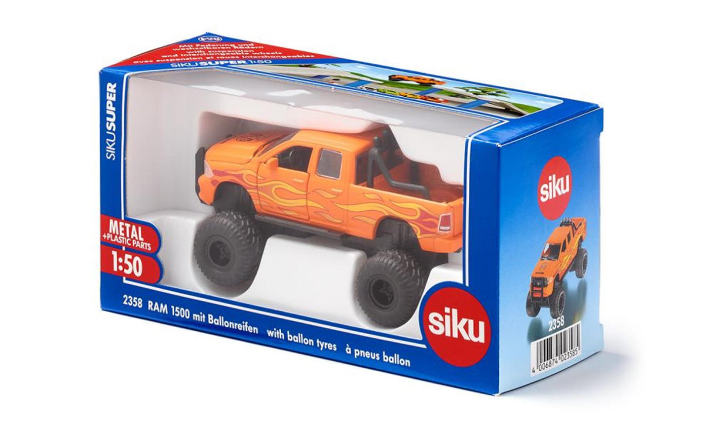 Siku Super Ram 1500 con neumáticos con globo