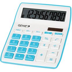 Desk calculator genie 840 b blue