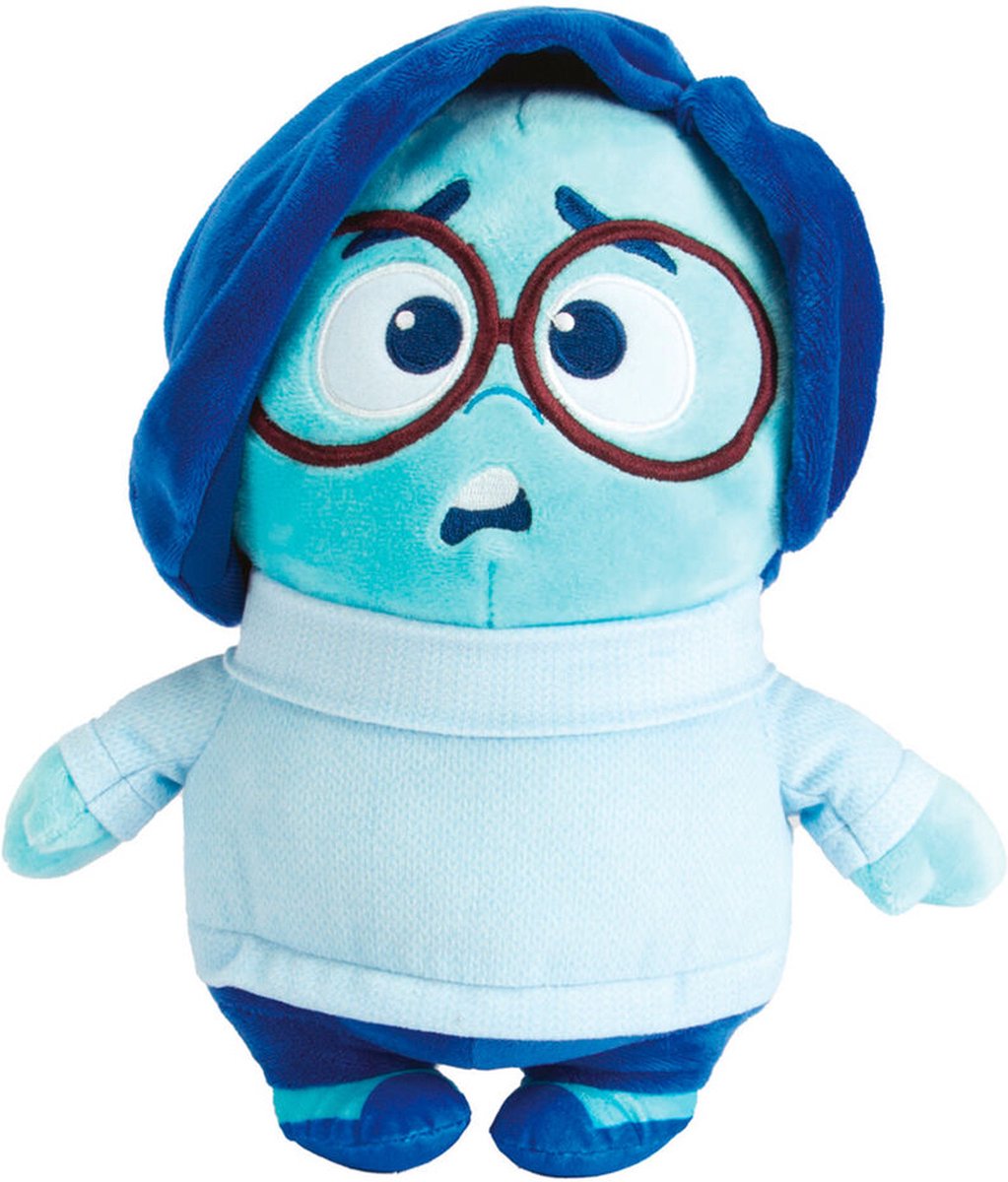 Simba Disney Pixar Inside Out Tristezza morbido peluche 25 cm - blu