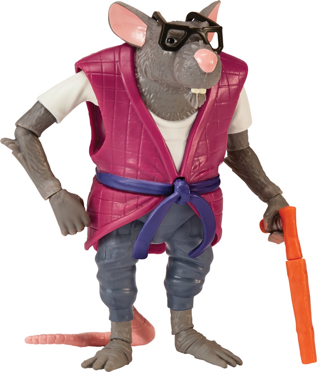 Boti adolescente mutante tortugas ninja reproducir figura splinter sensei